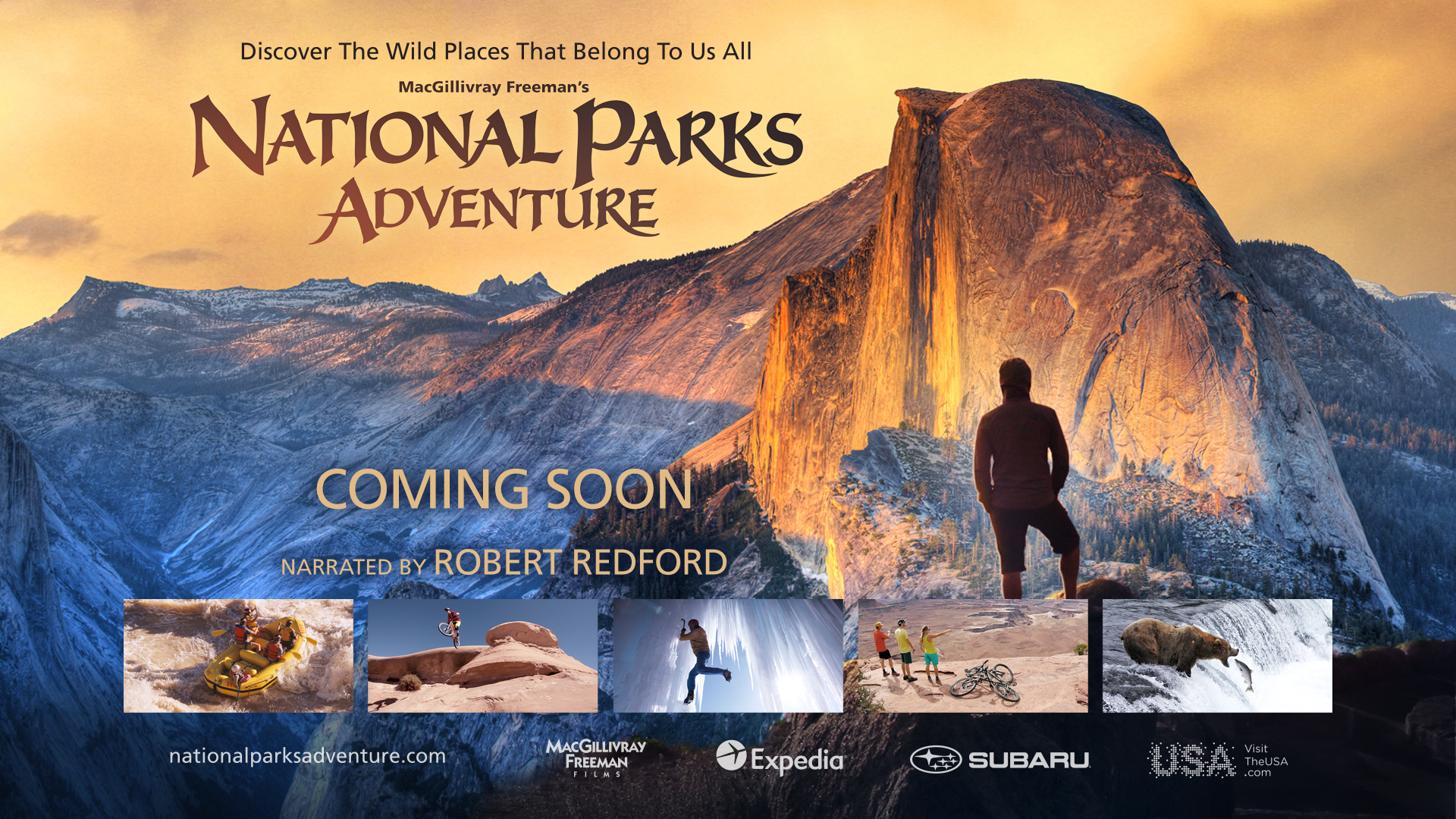 ‘NATIONAL PARKS ADVENTURE’ New Documentary Commemorates the U.S. National Park Service’s 100-Year Anniversary