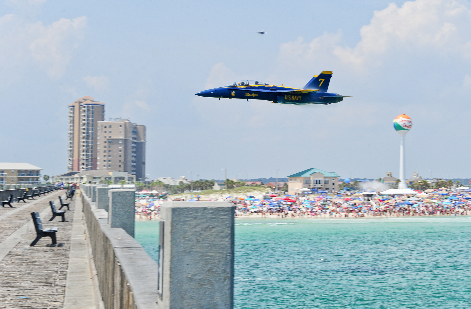 Patriotic Spirit and Blue Angels soar at Annual Pensacola Beach Air Show