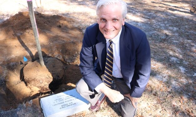 Gregory Garland Honored at Tree Planting Ceremony