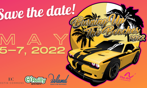 The Arc of the Emerald Coast presents Burning Up The Beaches Car Show