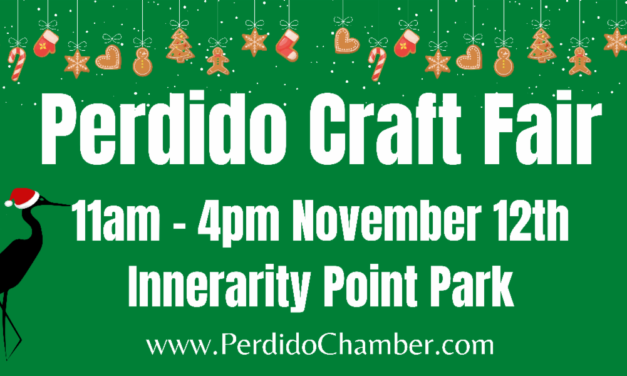 Perdido Area Chamber of Commerce Hosting Community Craft & Vendor Fair to Kick-off the Holiday Season