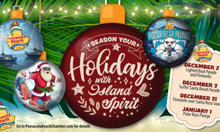 “Season Your Holidays with Island Spirit” on Pensacola Beach this December