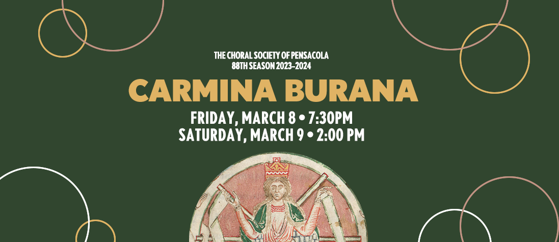 Choral Society of Pensacola Presents “Carmina Burana”