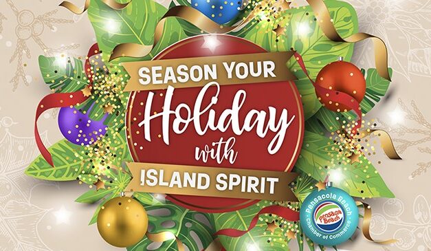 “Season Your Holidays with Island Spirit” on Pensacola Beach this December